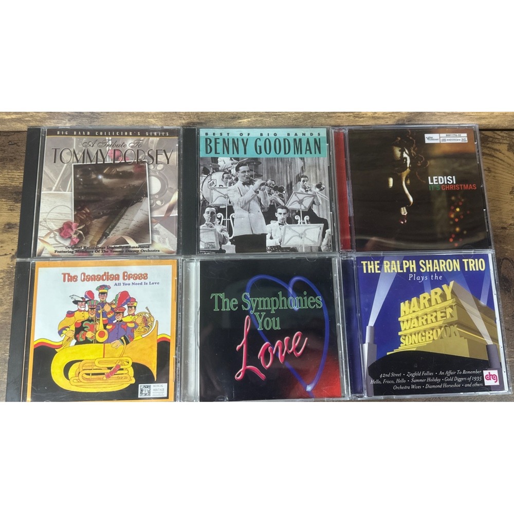 Bundle Of 6 Classical Jazz Cds Lot Tested And Working Fast And Safe Shipping